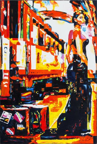 Fuga by Assunta Cassa, Painting for Sale on Select