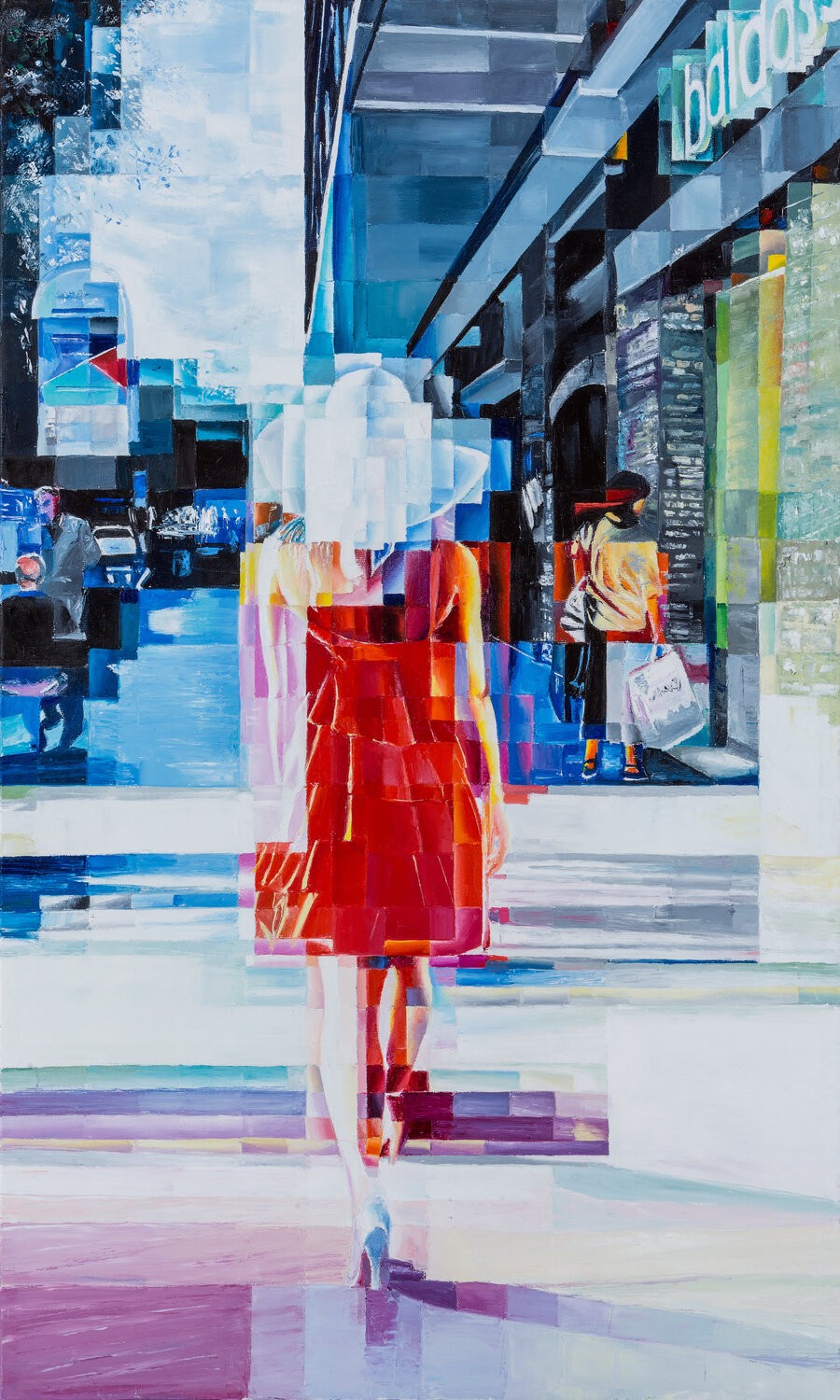 Urban elegance Assunta Cassa Original painting for sale