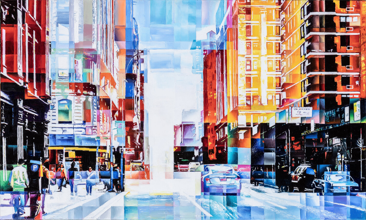 Light Pulse Assunta Cassa Original painting for sale