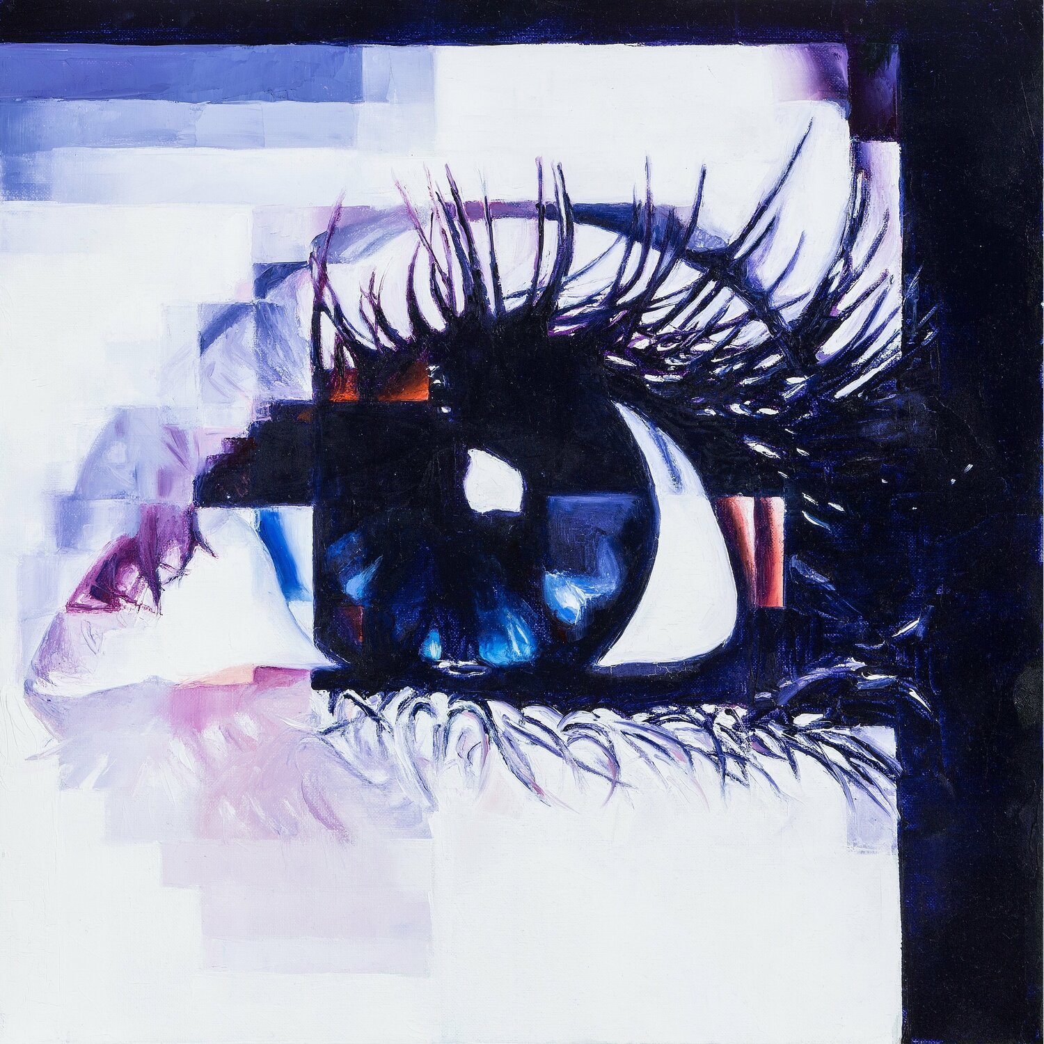 Io ti vedo (2) Assunta Cassa Original painting for sale