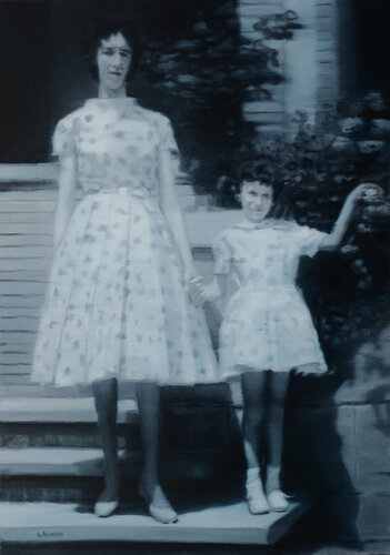 Lella & Laura by Bruno Richard, Painting for Sale on Select