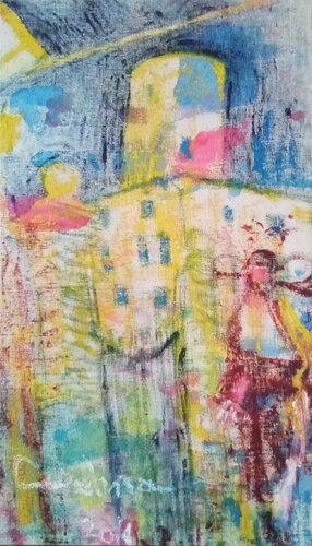Il castello di Rocca by Carolina Moretti, Painting for Sale on Select
