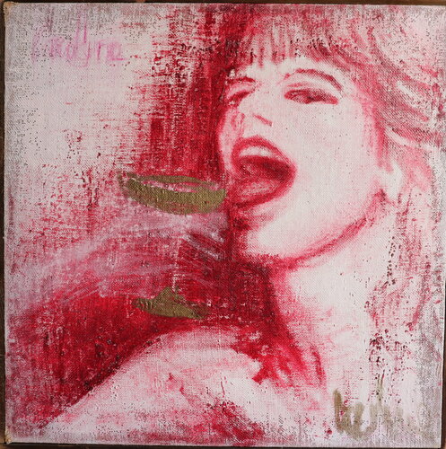 Arroganza by Carolina Moretti, Painting for Sale on Select