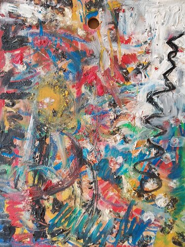 Carolina e Cesare by Carolina Moretti, Painting for Sale on Select