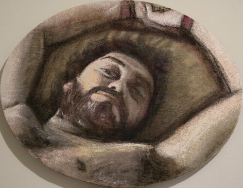 Ritratto ovale by Carolina Moretti, Painting for Sale on Select