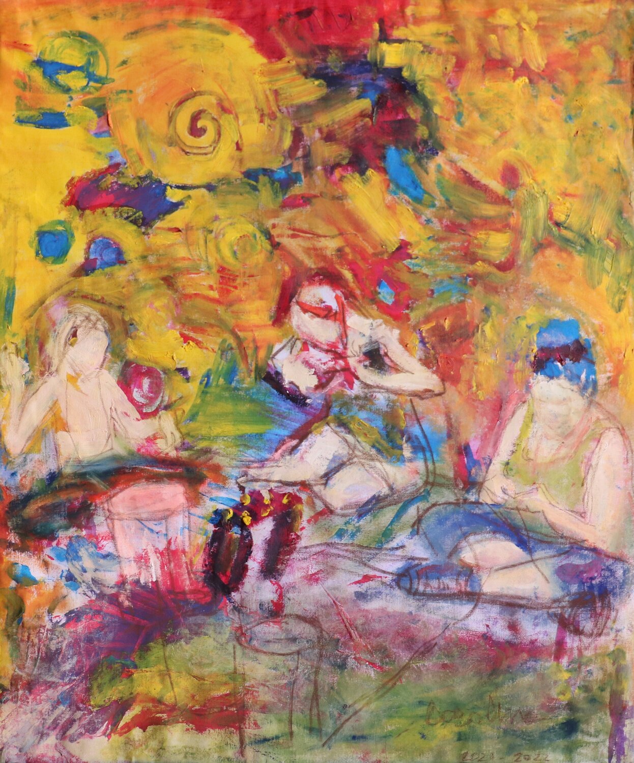 Condividere Carolina Moretti Original painting for sale
