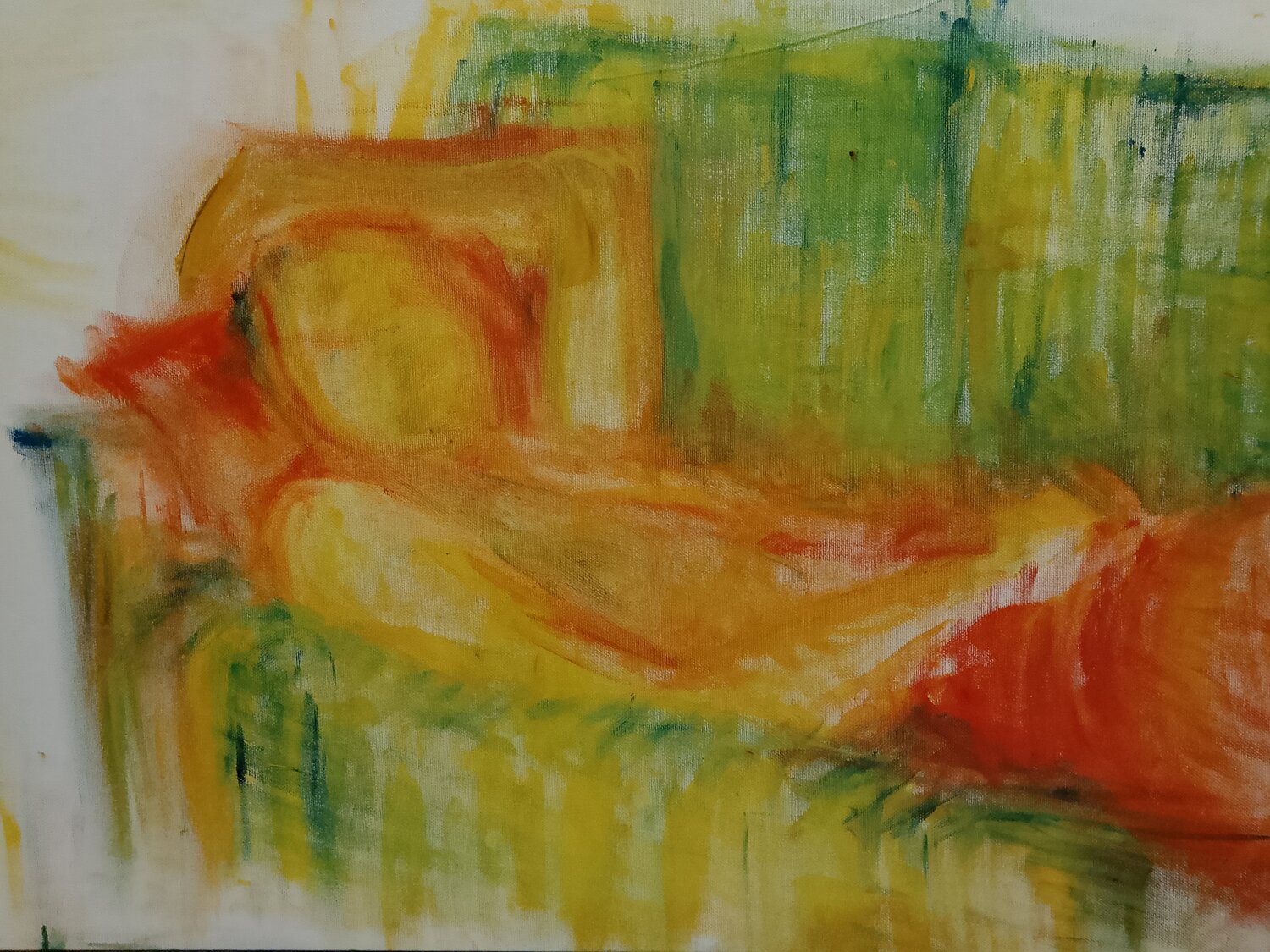 Relax Carolina Moretti Original painting for sale