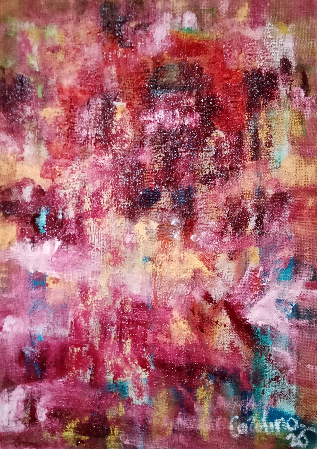Era "condivisione" Carolina Moretti Original painting for sale