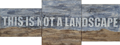 Not a landscape by Gian Luigi Delpin, Painting for Sale on Select