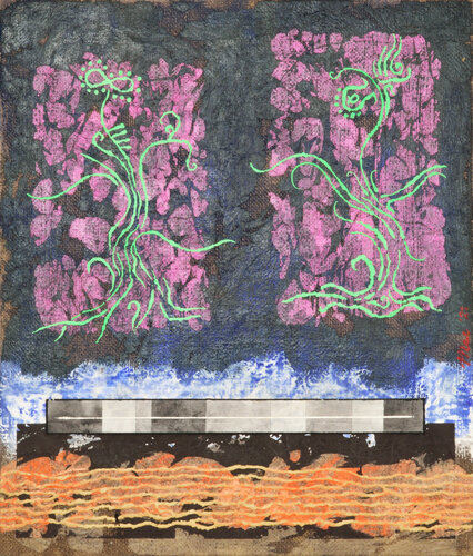 Carnivorous plants by Gian Luigi Delpin, Painting for Sale on Select