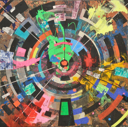 Ordered/disordered #2" by Gian Luigi Delpin, Painting for Sale on Select