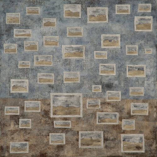 42 landscapes by Gian Luigi Delpin, Painting for Sale on Select