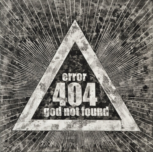 Error 404 by Gian Luigi Delpin, Painting for Sale on Select