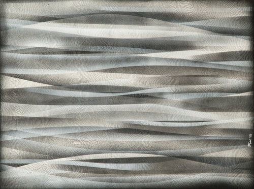 Landscape/vibration by Gian Luigi Delpin, Painting for Sale on Select