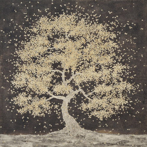 Lost words tree by Gian Luigi Delpin, Painting for Sale on Select