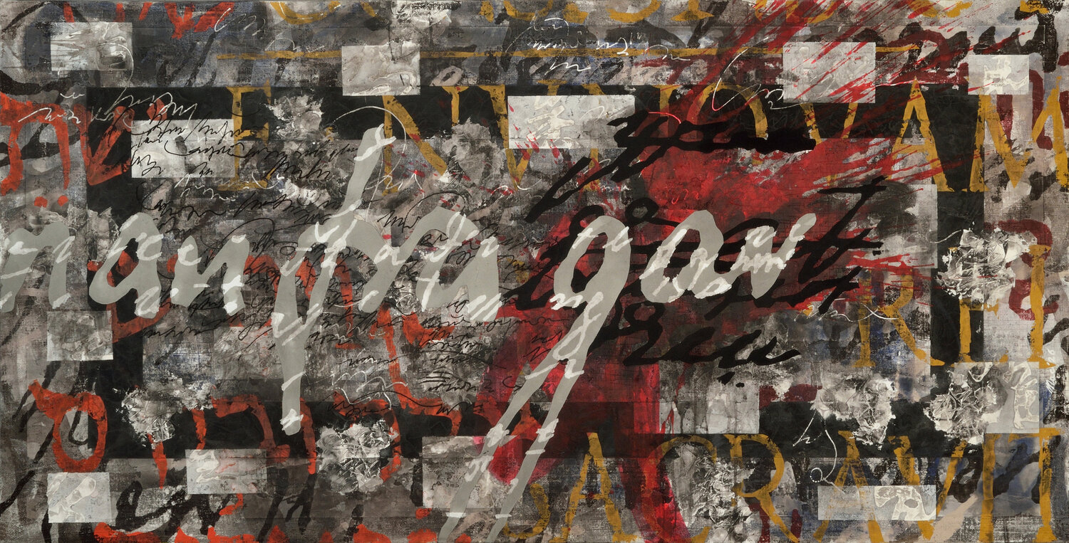 The infinite Gian Luigi Delpin Original painting for sale