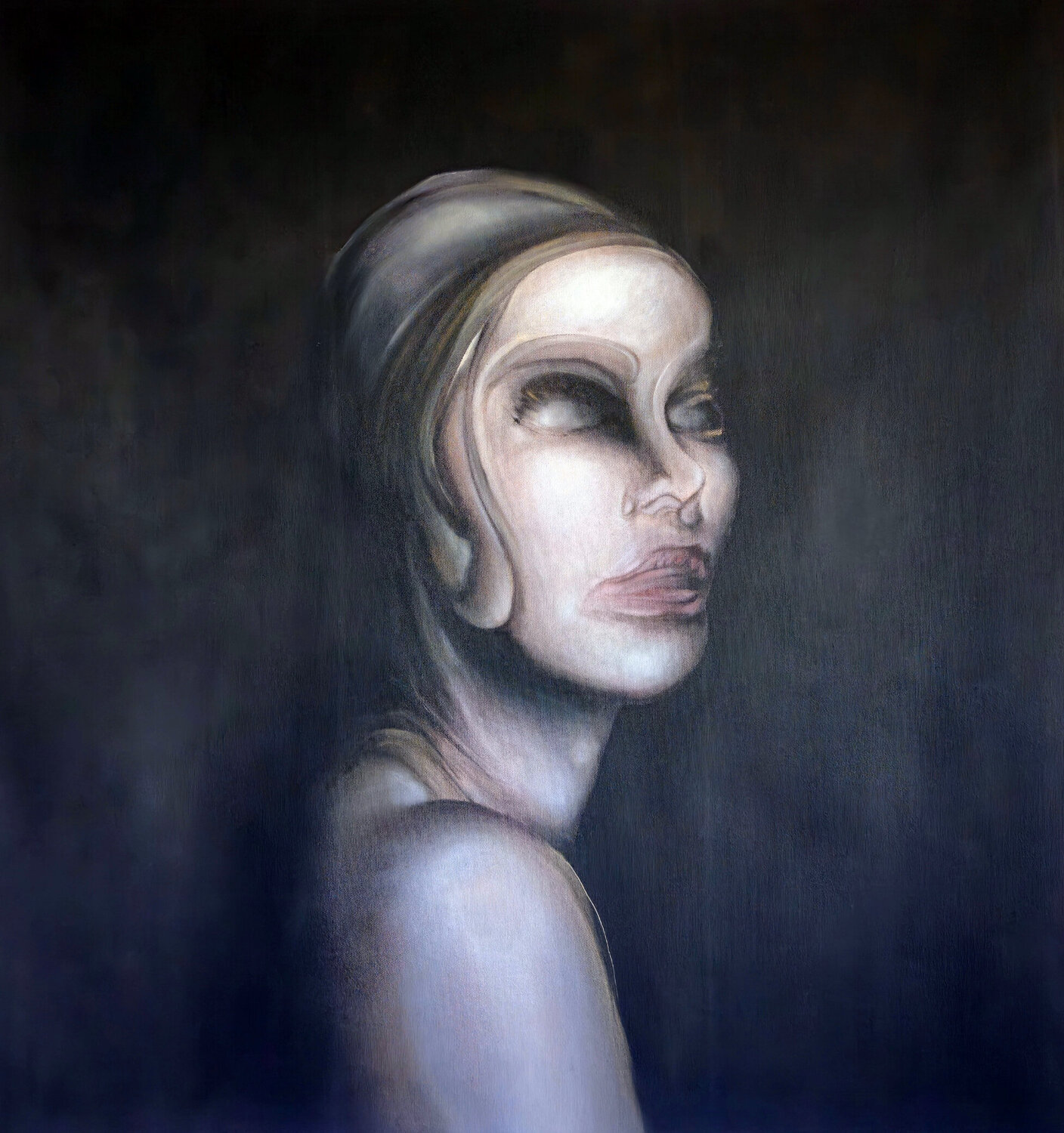 VIOLETTA Stefano Mazzolini Original painting for sale