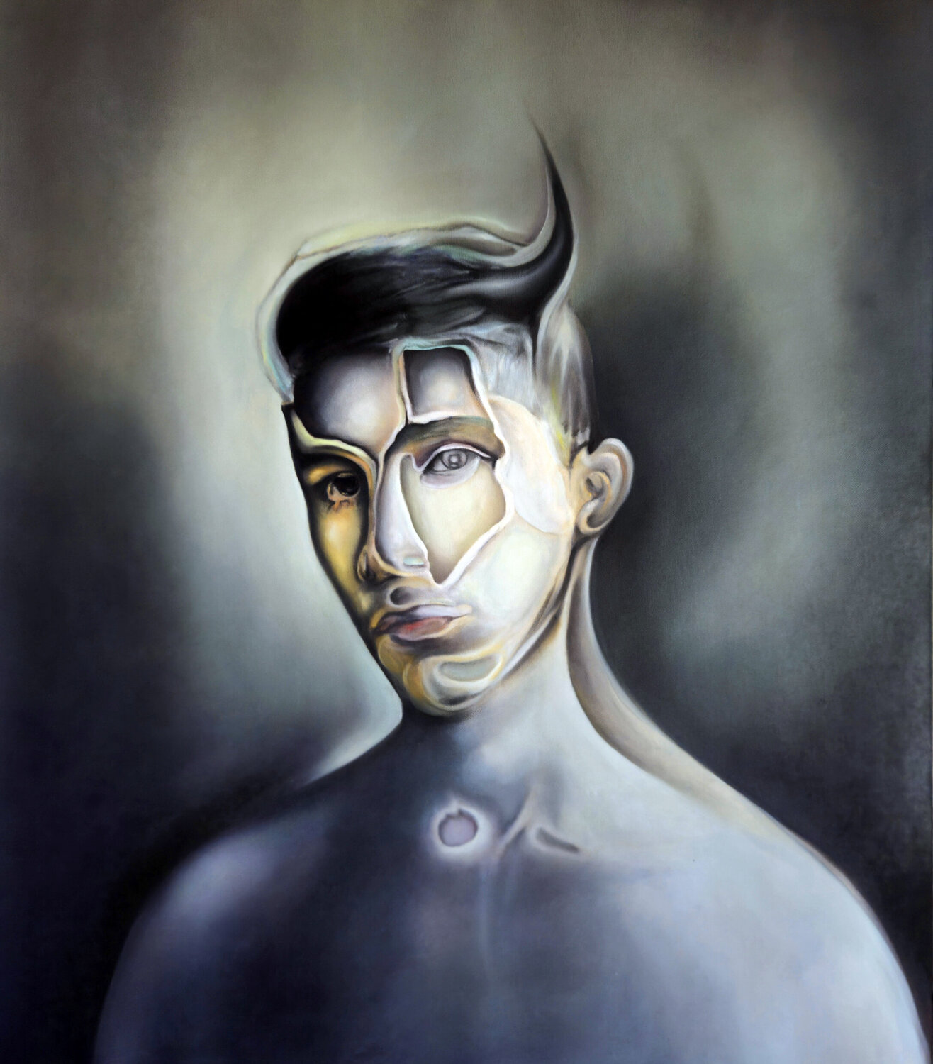 LETIZIAM Stefano Mazzolini Original painting for sale