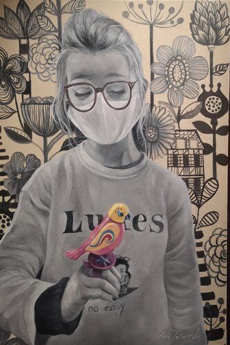 "Cuando volaba sin normas" by Ana Termes Lis, Painting for Sale on Select