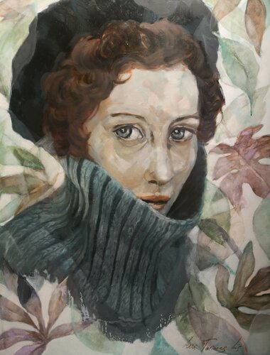 Solsticio de invierno by Ana Termes Lis, Painting for Sale on Select