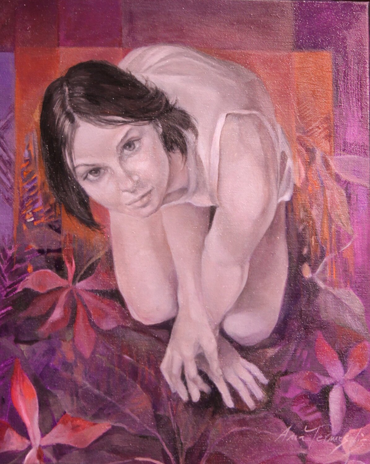 " PULGARCITA" Ana Termes Lis Original painting for sale