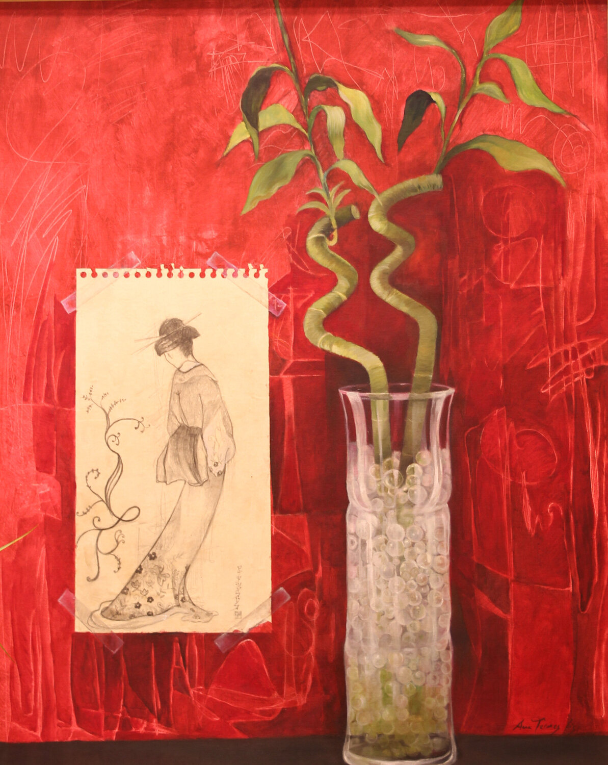 "Por siempre" Ana Termes Lis Original painting for sale