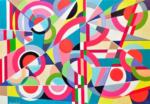 Théorie 1 by Catherine Sénéchal, Painting for Sale on Select