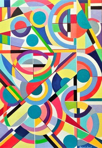 Théorie 2 by Catherine Sénéchal, Painting for Sale on Select