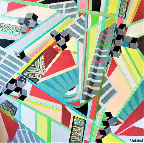 Grand Palais by Catherine Sénéchal, Painting for Sale on Select