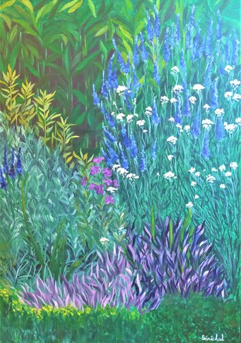 Ombrage by Catherine Sénéchal, Painting for Sale on Select