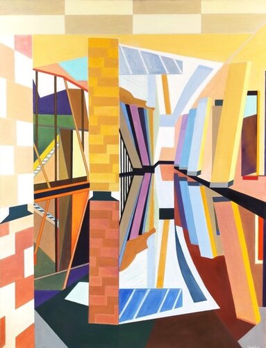 Pavillon V. by Catherine Sénéchal, Painting for Sale on Select