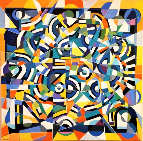 Galaxy by Catherine Sénéchal, Painting for Sale on Select