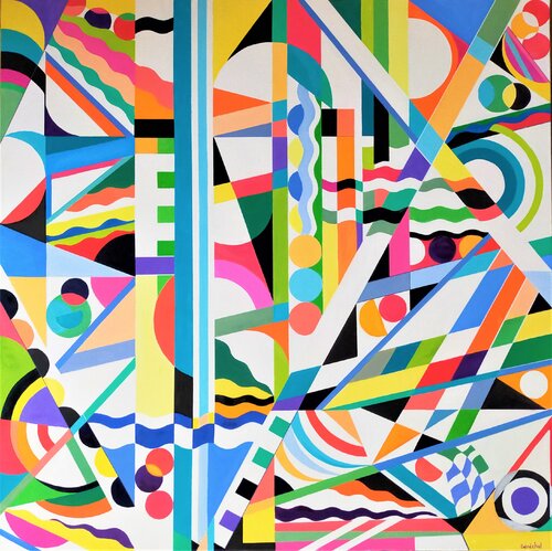 Graffiti by Catherine Sénéchal, Painting for Sale on Select