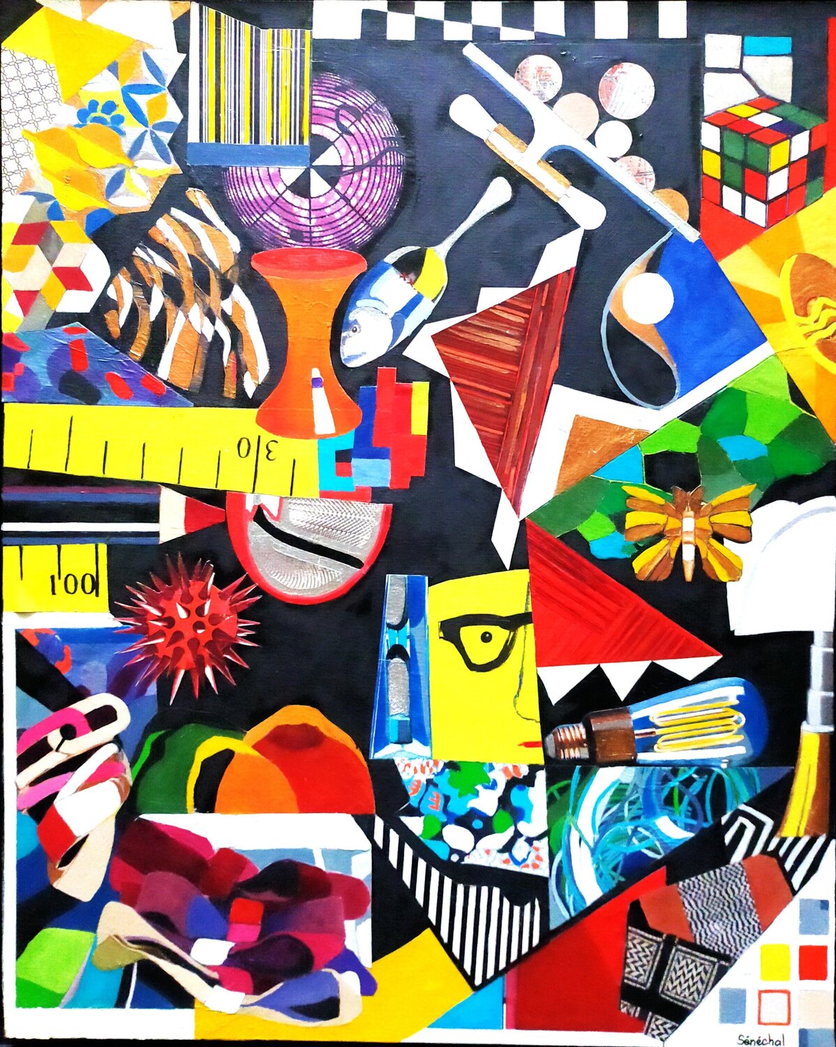 Woody Catherine Sénéchal Original painting for sale