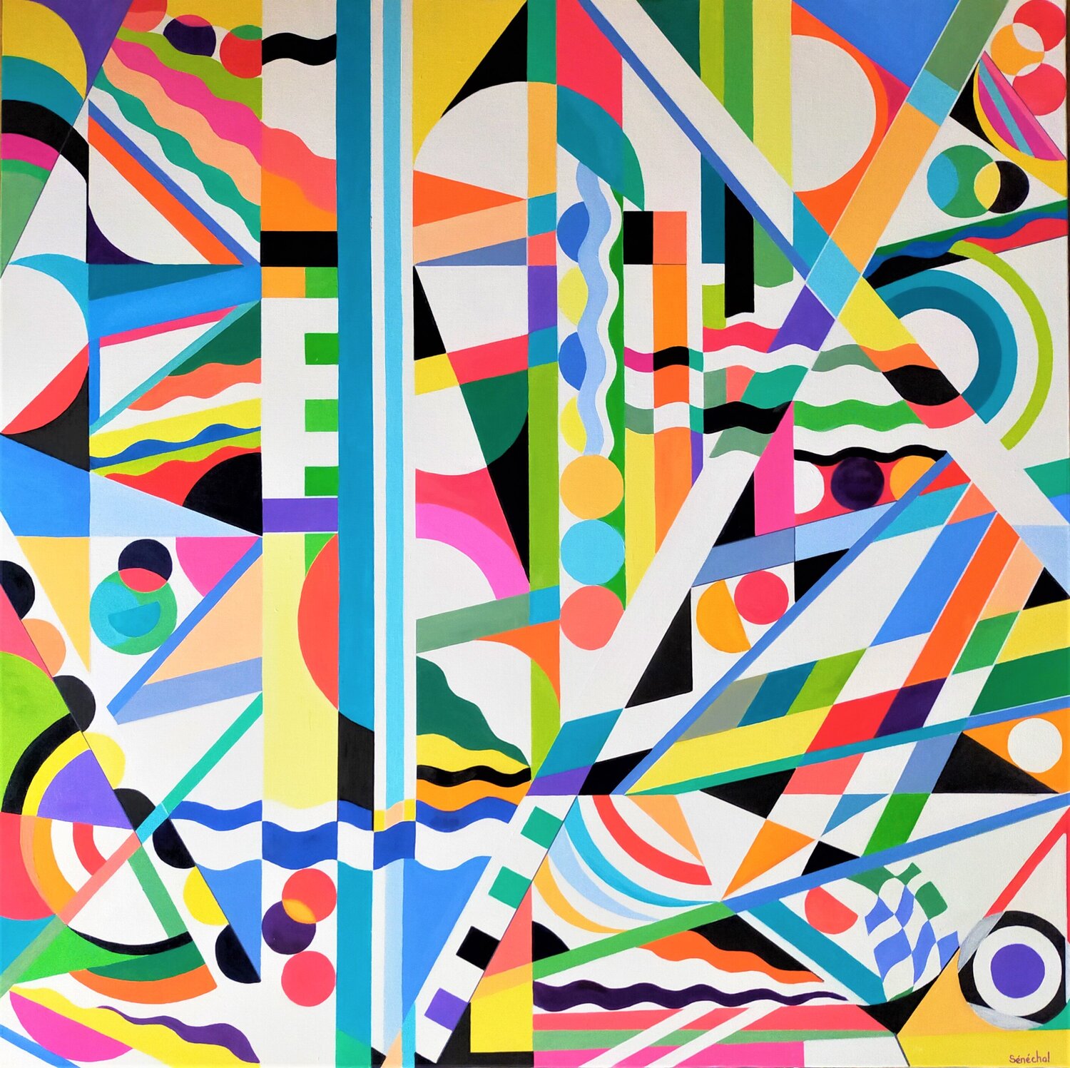 Graffiti Catherine Sénéchal Original painting for sale