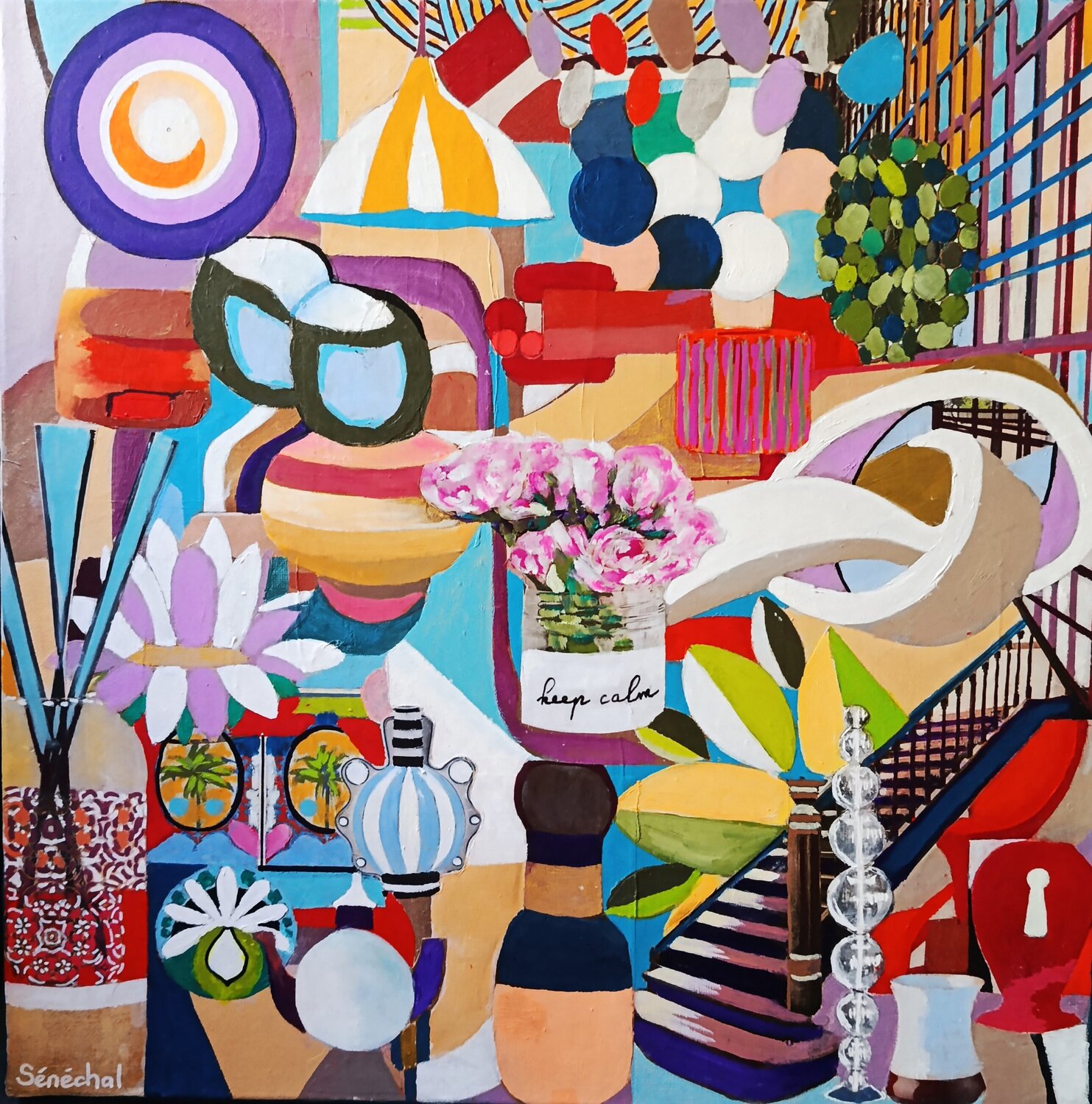 Atelier d'artiste Catherine Sénéchal Original painting for sale