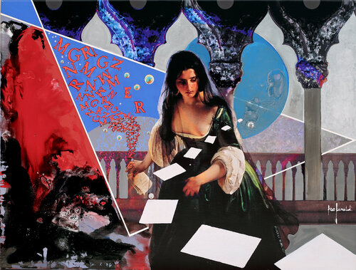 ACCUSA SEGRETA - tela by Ezio Ranaldi, Painting for Sale on Select