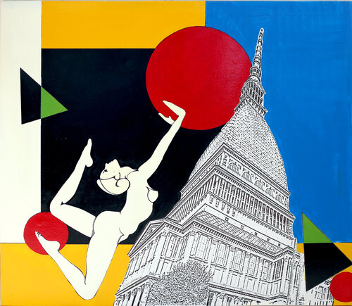 VARIANTE SU TORINO - tela by Ezio Ranaldi, Painting for Sale on Select