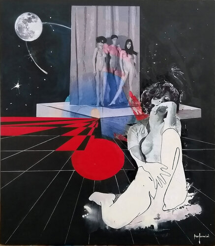 STUDIO DI NUDO - tela by Ezio Ranaldi, Painting for Sale on Select