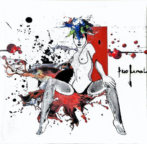 ASTRAZIONE DONNA - tela by Ezio Ranaldi, Painting for Sale on Select