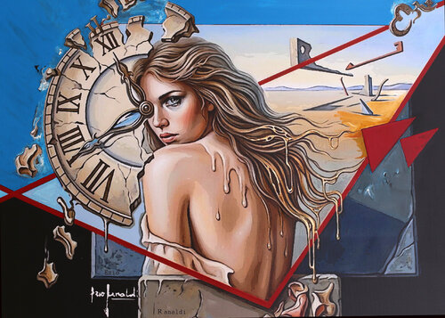 PANTA REI - tela by Ezio Ranaldi, Painting for Sale on Select