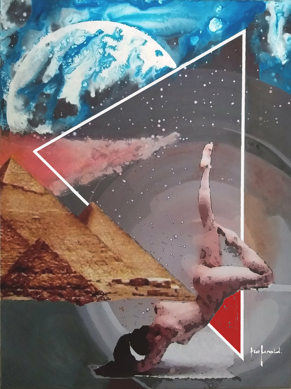 IL RESPIRO DEL TEMPO - tela Ezio Ranaldi Original painting for sale