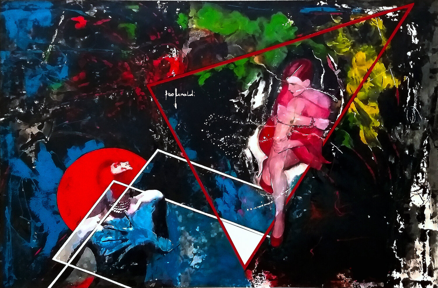 RIFLESSI DI SE - tela Ezio Ranaldi Original painting for sale