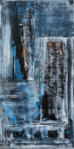 Version denim by Hervé Souffi, Painting for Sale on Select