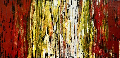 Panorama de couleurs   (diptyque) by Hervé Souffi, Painting for Sale on Select