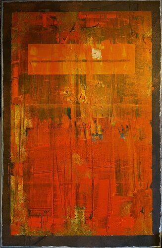 Un élan de couleurs by Hervé Souffi, Painting for Sale on Select