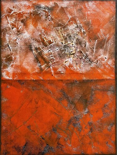 Fournaise by Hervé Souffi, Painting for Sale on Select