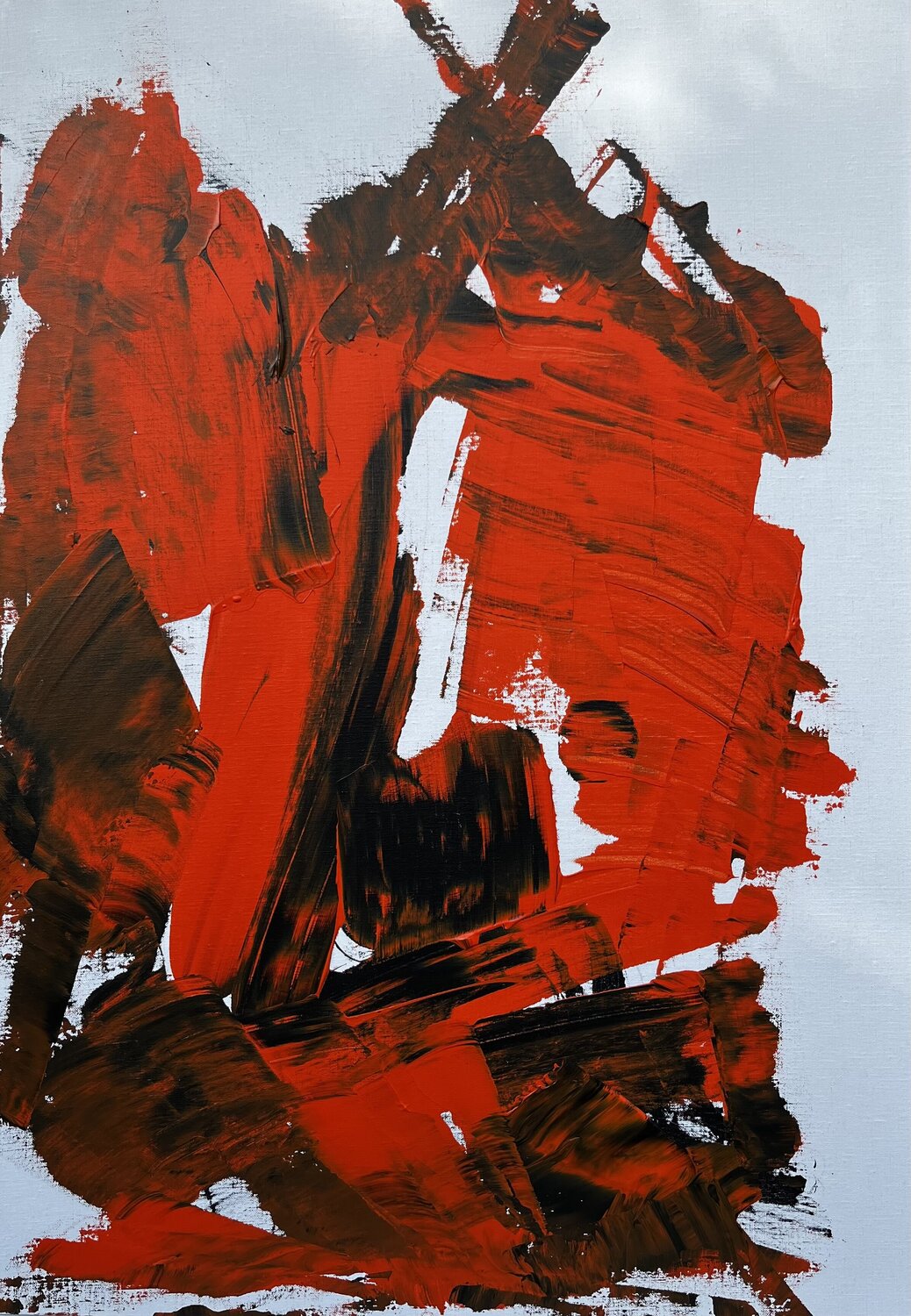 Eclat intérieur Hervé Souffi Original painting for sale
