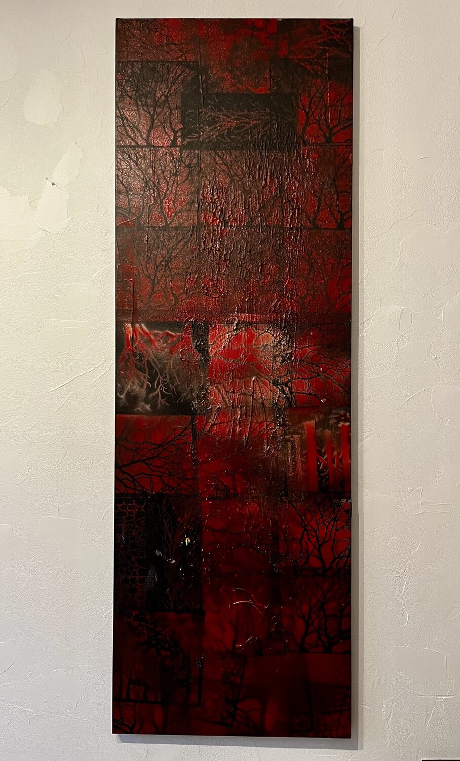 Les veines du silence Hervé Souffi Original painting for sale