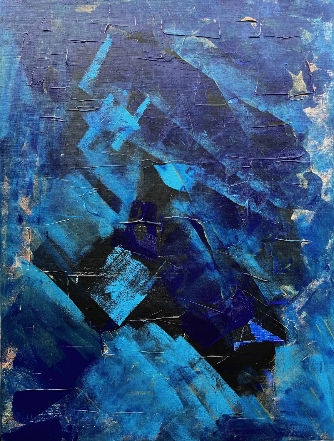 Paradis Hervé Souffi Original painting for sale